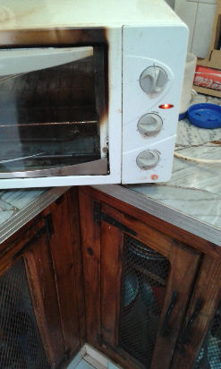 horno electrico funcionando