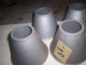 tulipas de aluminio - lote 157