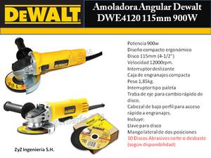 Amoladora Angular Dewalt DWEW 115MM Gatillo Paleta