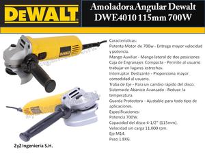 Amoladora Angular Dewalt - DWEmm 700W