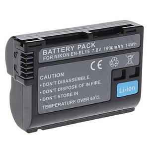 Batería En-el15 + Batterygrip P/ D D En Microcentro