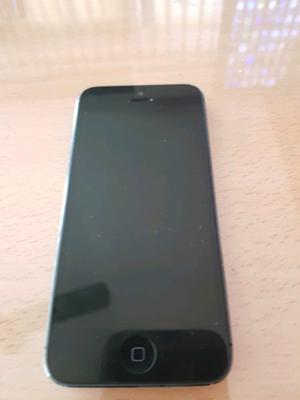 Iphone 5 16gb negro completo en caja escucho ofertas, recibo