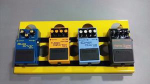 Pedalboard Tipo Pedalhole 4/5 Pedales Solida Irrompible !