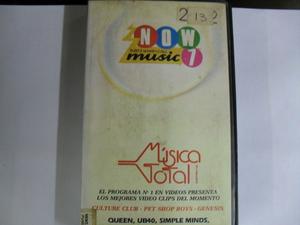 VHS DE MUSICA TOTAL