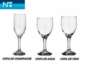 copas nadir windsor agua,vino y champagne