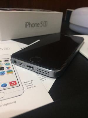iPhone 5s 16gb Space Gray Caja y factura