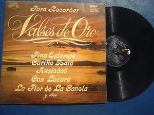 lp - valses para recordar