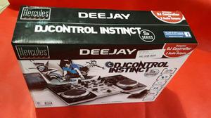 CONTROLADOR DJ HERCULES INSTINC COMPLETO
