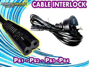 Cable Interlock Alimentacion Ps1 Ps2 Ps3 Ps4 Nuevos Rosario