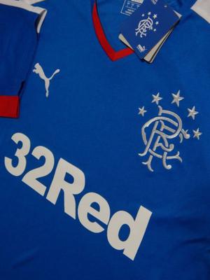 Camiseta Fútbol Europeo Original Glasgow Rangers Fc