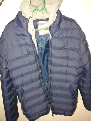 Campera azul para hombre