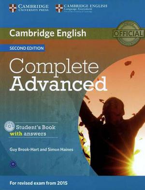 Complete Advanced (2/ed.) - Student's Book With Key + Cd-rom