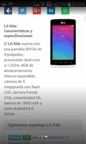 LG KITE NUEVO