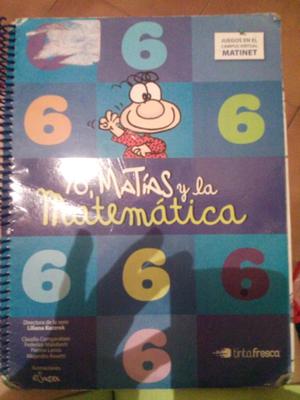 Libro 6 grado Yo Matias y las Matematicas