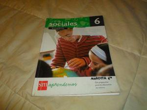 Libro Escolar Ciencias Sociales 6, Bonaerense aprendemos,
