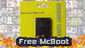 Memory Card Ps2 - 32mb - Free Mcboot - Juega Con Tu Usb