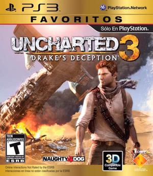PS3 UNCHARTED 3: Drake's Deception
