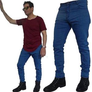 Pantalon Elastizado Jeans Chupin Talles Hasta El 50 Jeans710