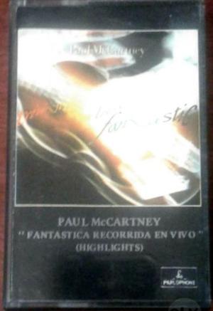 Paul McCartney - Tripping the Live Fantastic - Cassette