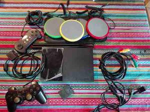 Playstation 2 Slim Completa Impecable.chip Matrix