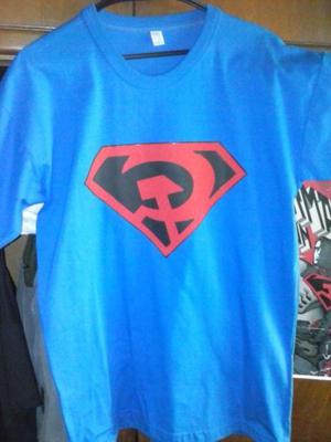 Remera Comic Superman Hijo Rojo