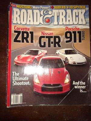 Revista Road & Track Enero-julio  ingles(2revistas=$100)