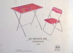 Set Infantil ABC silla y escritorio