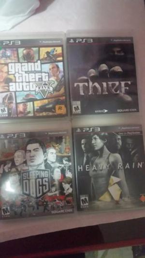 Vendo juegos PS3/PS4