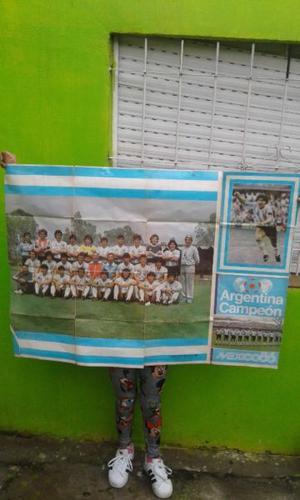 póster gigante Argentina 