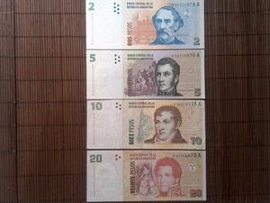 Lote billetes Pesos Convertibles De Reposición