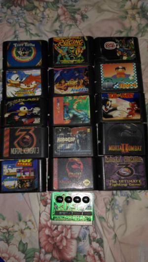 Lote de juegos Sega