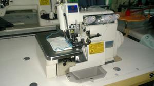 Máquina de coser Overlock Shunfa 3 hilos motor incorporado