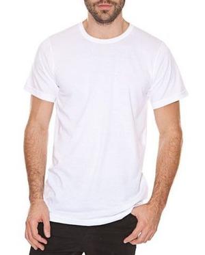 Remera blanca algodón. Pack por 12 unidades