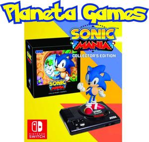Sonic Mania Collector´s Edition Nintendo Switch Nuevos Caja