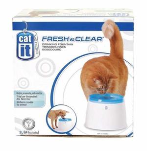 Bebedero Fuente Cat It Designe Fresh & Clear Gato/perro 2l