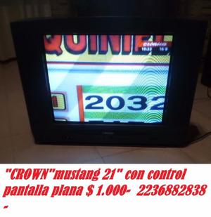 "CROWN"mustang 21" pantalla plana