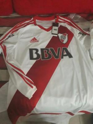 Camiseta River Plate titular M/L con etiquetas