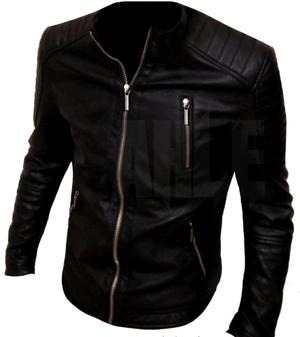 Campera Class - Cuero Símil - Hombre