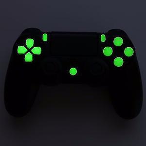 Kit botones que brillan en la oscuridad PS3 PS4