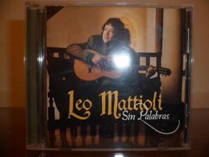 Leo Mattioli - sin palabras cd original