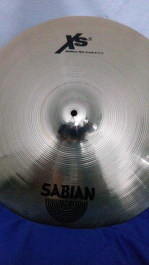 Liquído Crash Sabian Xs20 de 18 Nuevo