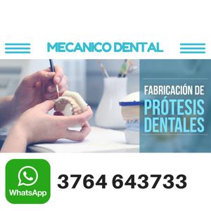 Mecánico Dental. Prótesis de acrílico y flexibles