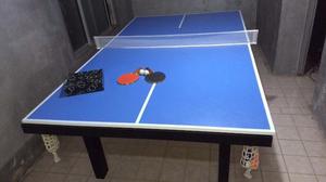 Mesa de pool+ping pong