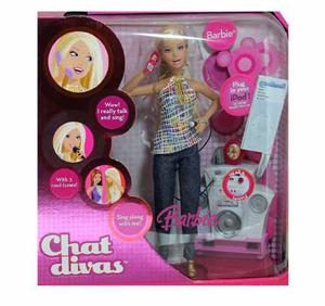 Muñeca Barbie Chat Divas Canta Mattel - Jugueteria Aplausos