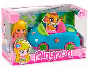 Pinypon Set Picnic Auto Convertible Y Figura Jugueterialeon