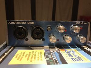 Placa Audio Sonido Presonus Audiobox Usb Midi Phantom