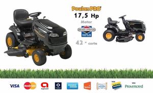Poulan Pro 17,5 Hp Mini Tractor Cespedero