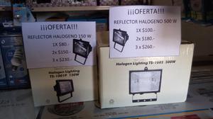 Reflector halogeno 150w/500w