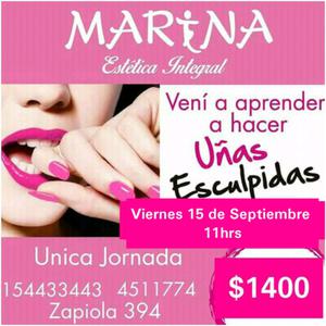 Taller de Uñas Esculpidas