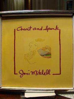 joni mitchell ‎– court and spark - vinyl lp german press